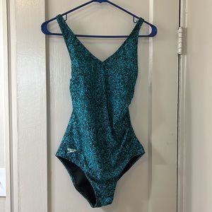 Speedo one-piece swim suit - size 10